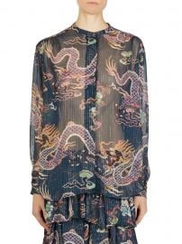 Daws Print Blouse at Saks Fifth Avenue